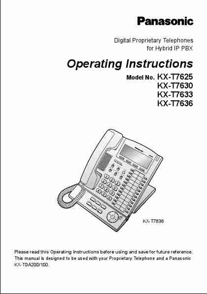 Panasonic Telephone KX-T7636-page_pdf